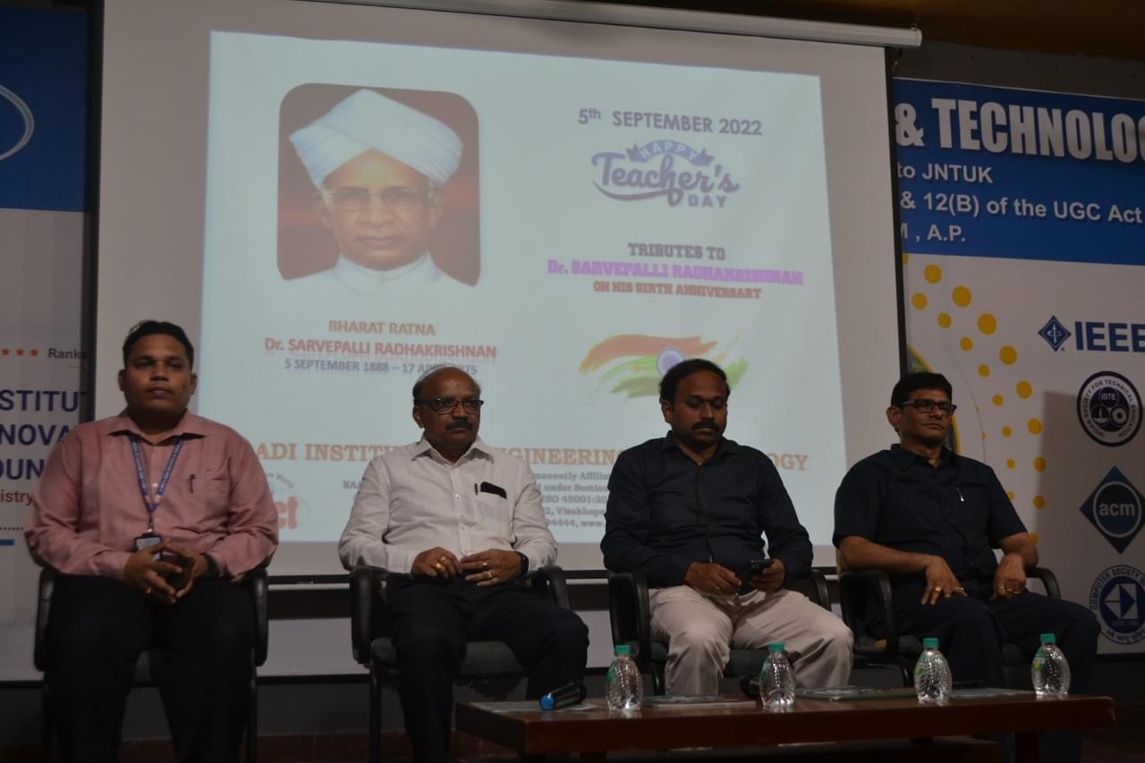 Dadi Institute of Engineering and Technology (Autonomous) Visakhapatnam Teacher's Day photo 16